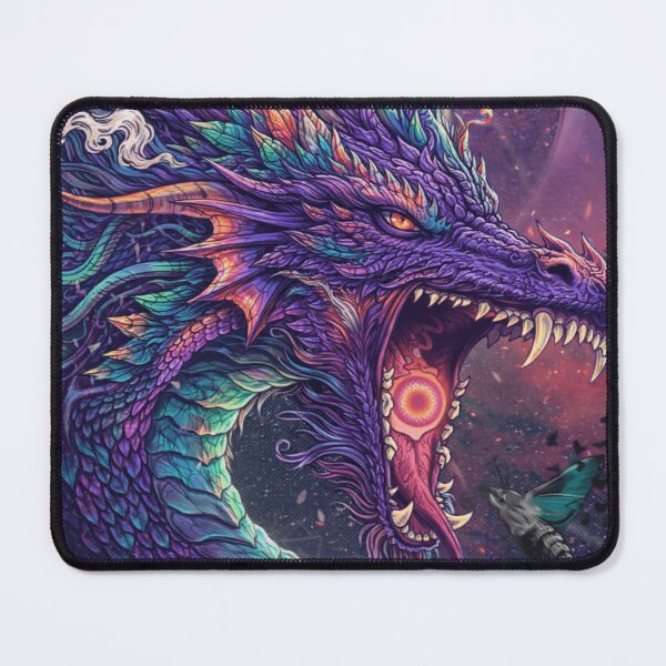 Item preview, Cosmic Dragon Head Space Fantasy Illustration designed and sold by satorindale.