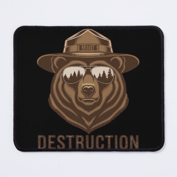 Item preview, Bear Resist Destruction designed and sold by joyouartArt.
