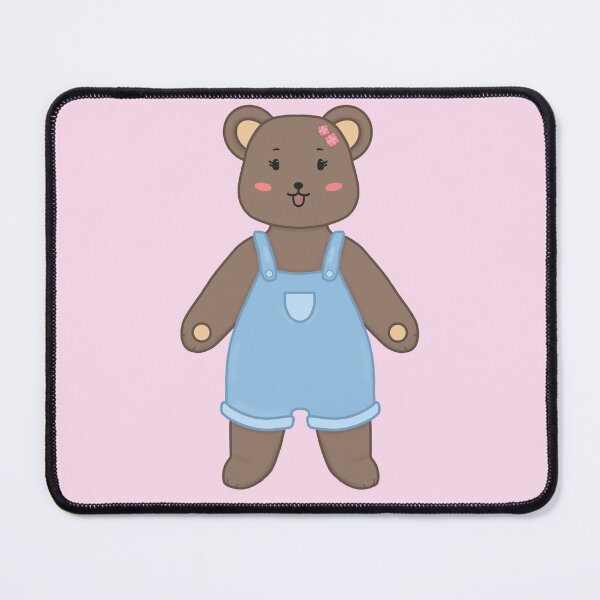 Item preview, Sweet Teddy Bear Illustration designed and sold by PastelBloom Studio.