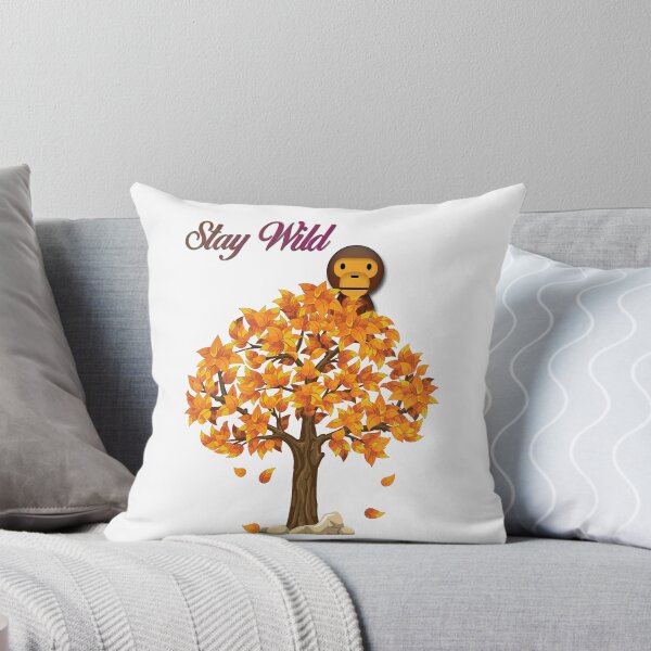 Item preview, Stay Wild Monkey Urban Streetwear Art designed and sold by GraphixKing999.