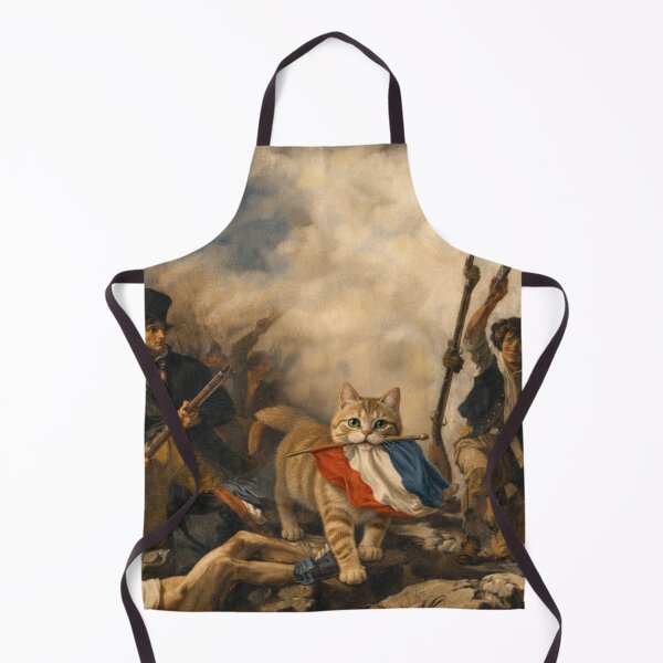 Item preview, Liberty Leading the Purrple designed and sold by Ocelot-T.