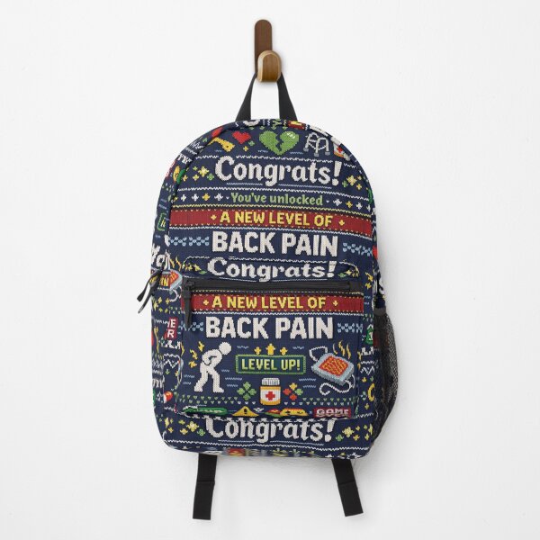 Item preview, Level Up Back Pain funny gaming birthday designed and sold by Mauswohn.
