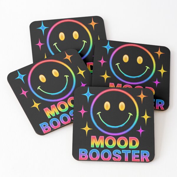 Item preview, Mood Booster Rainbow Smiley Face Colorful Positive Vibes Aesthetic Design designed and sold by Adappai.
