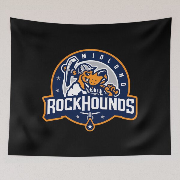 Item preview,  The Midland Rock Hounds Logo designed and sold by Wolfstitched.