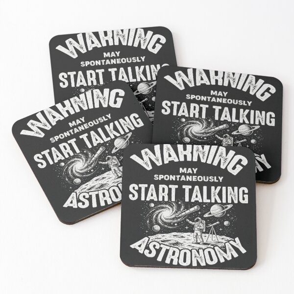 Item preview, Warning May Start Talking Astronomy designed and sold by Bensoncreatives.