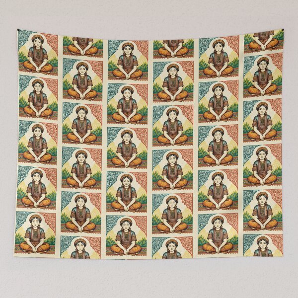 Item preview, Folk arts designed and sold by Stickersshop04.
