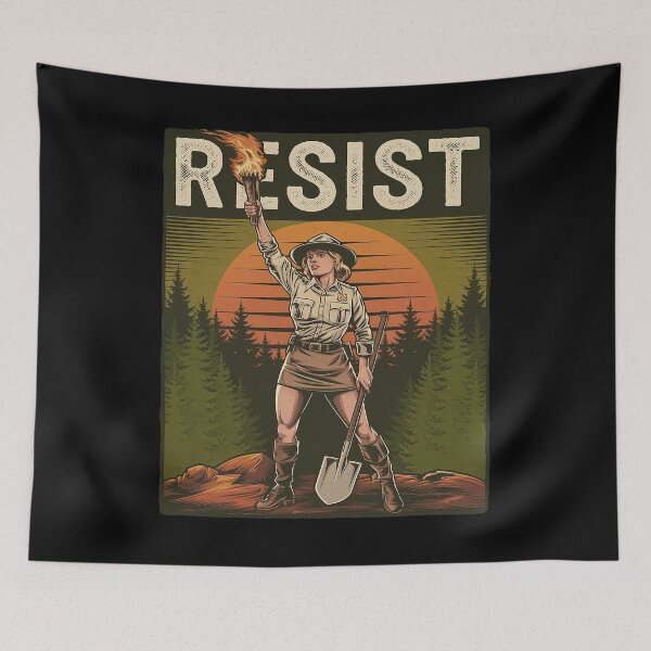 Item preview, Smokey The Resist Bear Women’s 1  designed and sold by angolinnArt.