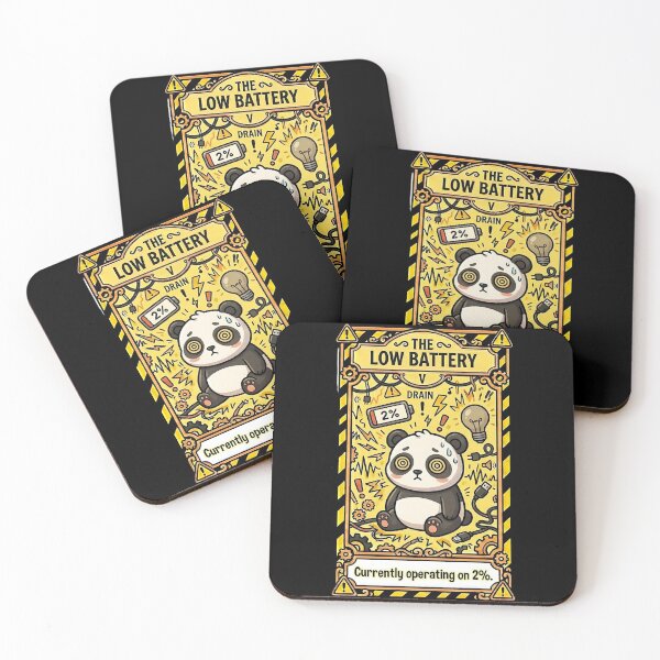 Item preview, Kawaii Tarot Low Battery Panda designed and sold by Visual Dept..