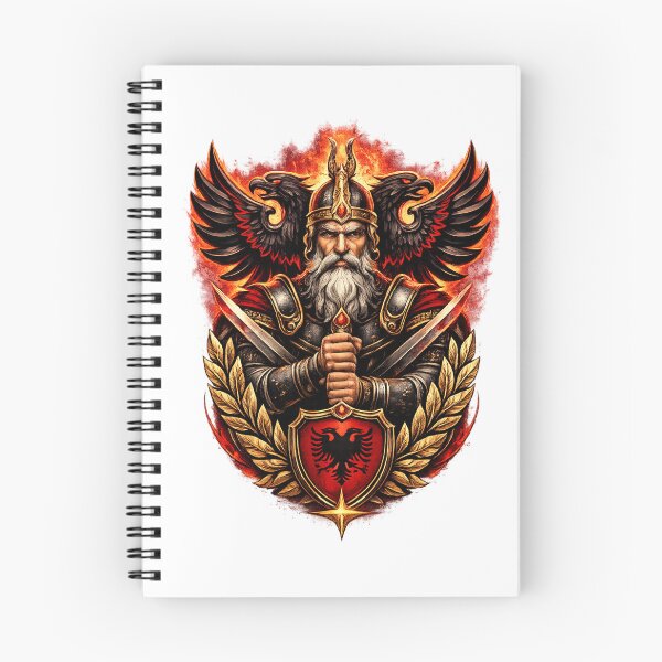 Item preview, Skanderbeg Warrior Emblem – Albanian Legend Symbol designed and sold by kimkosovo.