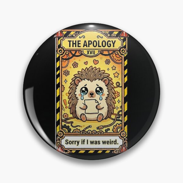 Item preview, Kawaii Tarot The Apology Hedgehog designed and sold by Visual Dept..