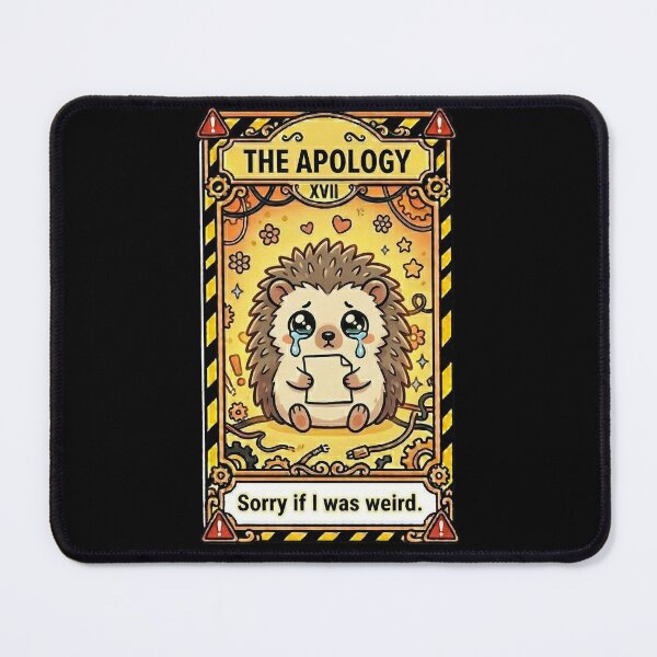 Item preview, Kawaii Tarot The Apology Hedgehog designed and sold by Visual Dept..