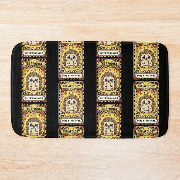 Item preview, Kawaii Tarot The Apology Hedgehog designed and sold by Visual Dept..