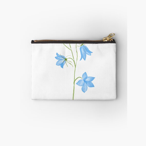Item preview, Blue Watercolor Bellflowers Illustration designed and sold by PetalStories.