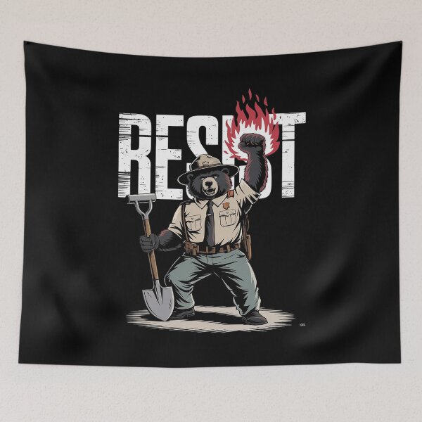 Item preview, Smokey The Resist Bear Women’s1  designed and sold by angolinnArt.
