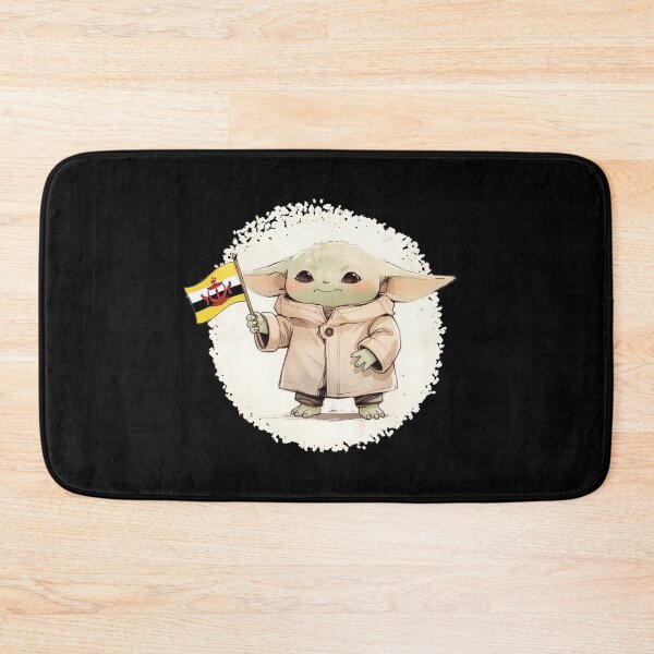 Item preview, BABY YODA WITH BRUNEI FLAG designed and sold by LIS AND MELIVERSO.