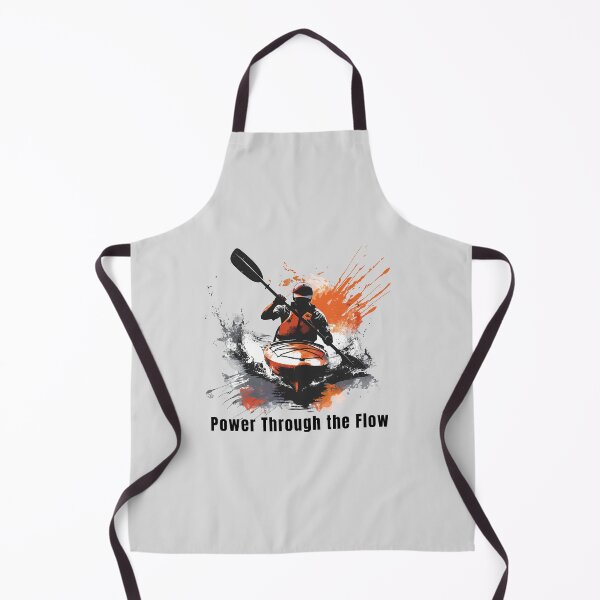 Item preview, Kayaker Action Splash - Grunge Watercolor Sports Art designed and sold by LoudVictory.
