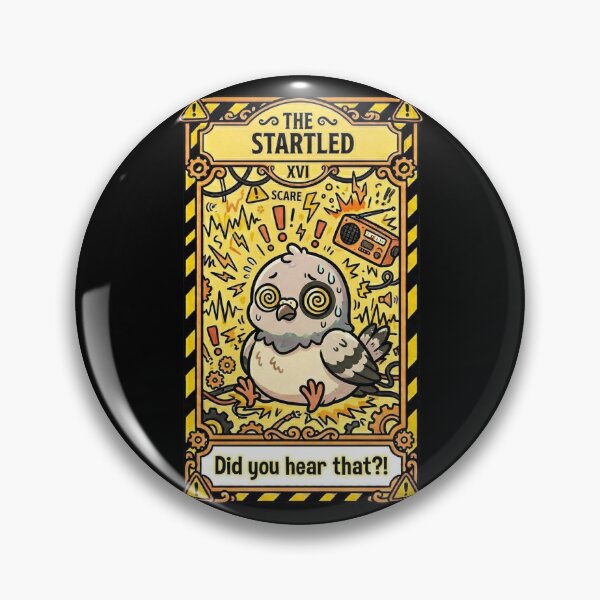 Item preview, Kawaii Tarot The Startled Pigeon designed and sold by Visual Dept..