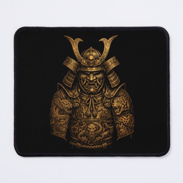 Item preview, Golden Samurai Armor Kabuto Mask designed and sold by WildBoysShop.