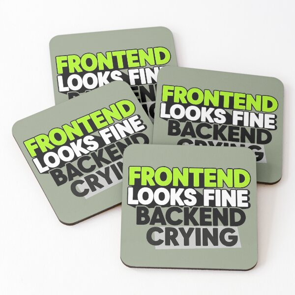 Item preview, Frontend Glowup, Backend Breakdown : The Code is Crying designed and sold by ZORRO SL .