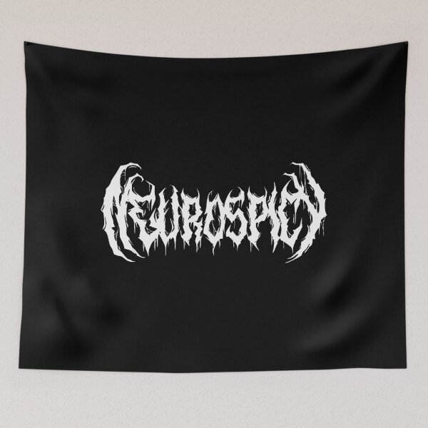 Item preview,  Neurospicy Death Metal Band Logo. Funny Neurodivergent Rock  designed and sold by Fuzzy315.
