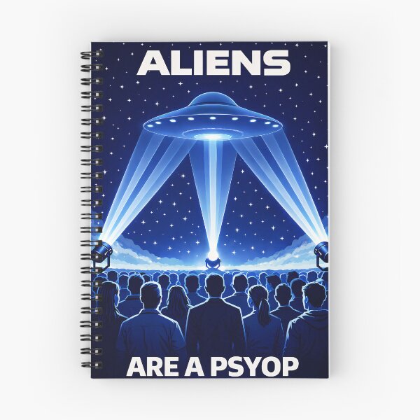 Item preview, Aliens Are a Psyop designed and sold by Bob's Art Shoppe.