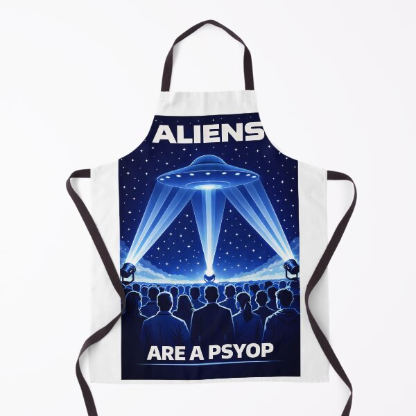 Item preview, Aliens Are a Psyop designed and sold by Bob's Art Shoppe.