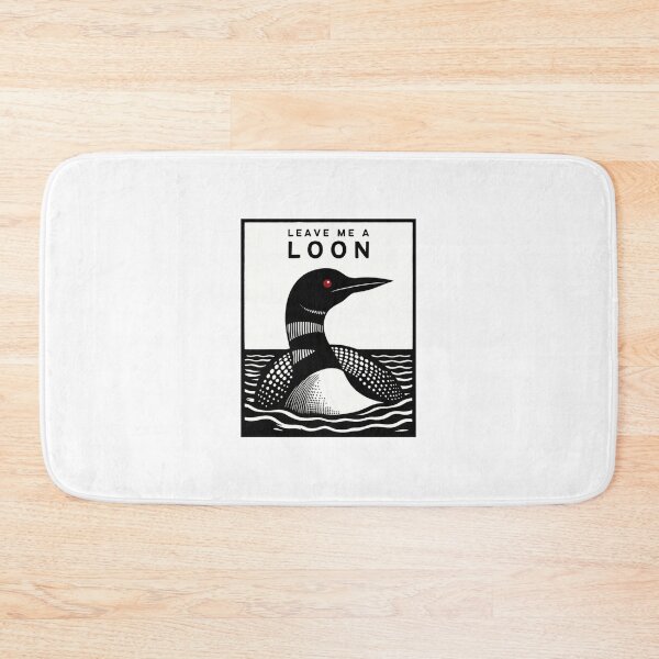 Item preview, Leave Me a Loon  designed and sold by sampleclara.