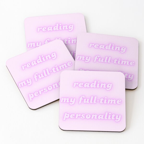 Item preview, Reading my full time personality designed and sold by bubblyrainbow.