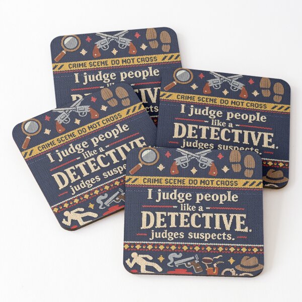 Item preview, I judge people like a detective saying designed and sold by Mauswohn.