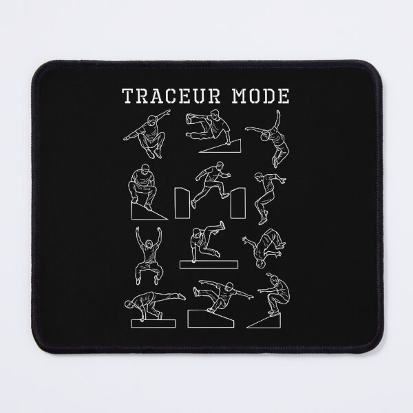 Item preview, Funny Parkour Traceur Mode Urban Athlete Movement Diagram designed and sold by GrandeDuc.