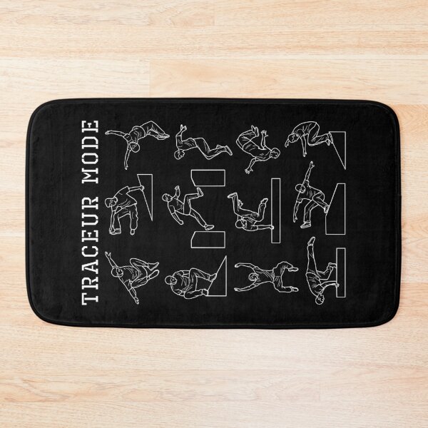 Item preview, Funny Parkour Traceur Mode Urban Athlete Movement Diagram designed and sold by GrandeDuc.