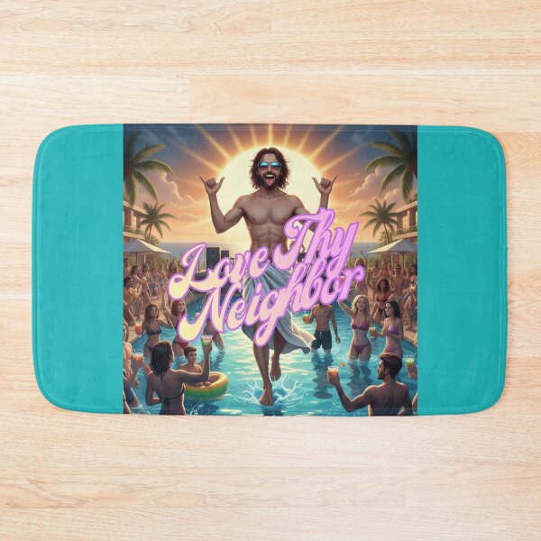 Item preview, LOVE THY NEIGHBOR ~ IBIZA JESUS designed and sold by TheLastGarden.