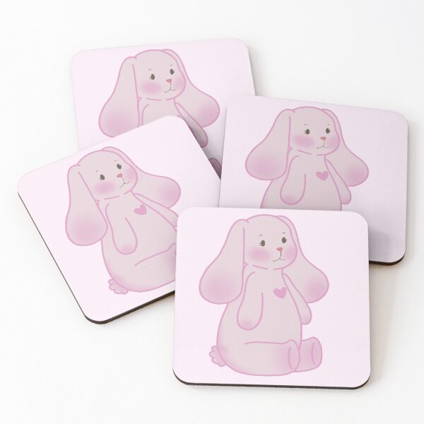 Item preview, Cute Bunny with Heart – Sweet Pastel Love Illustration designed and sold by PastelBloom Studio.