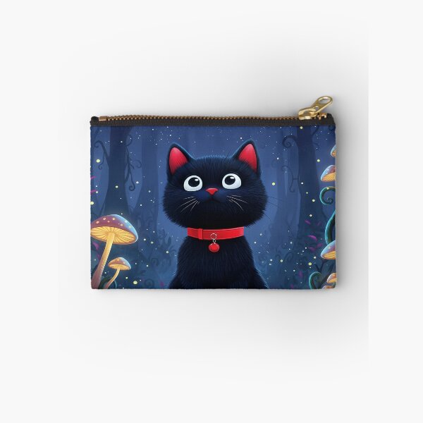 Item preview, Black Cat in Enchanted Forest designed and sold by Daniel Abdelmaseih.