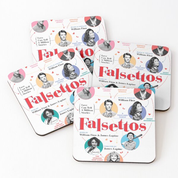 Item preview, Falsettos 2016 Poster designed and sold by LucyPires.
