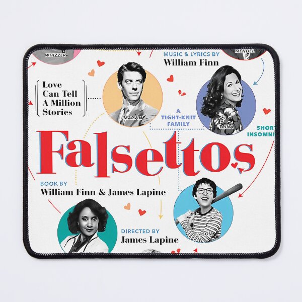Item preview, Falsettos 2016 Poster designed and sold by LucyPires.