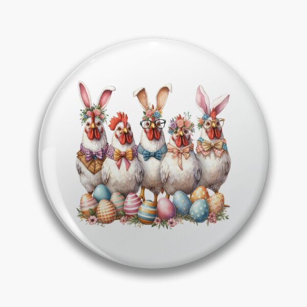 Item preview, Easter Bunny Farm Chickens designed and sold by Lbeck1869.
