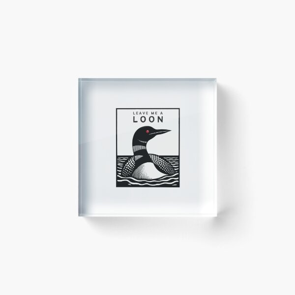 Item preview, Leave Me a Loon  designed and sold by irmagillette.