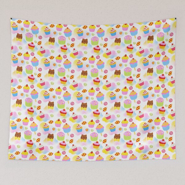 Item preview, Floating Dessert Islands Seamless  designed and sold by KJackArtwork.