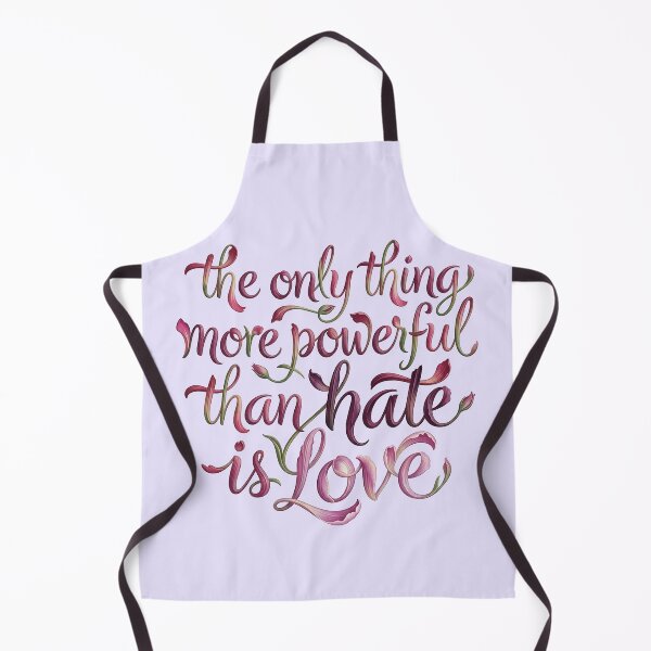 Item preview, Magenta Petal Bloom Love Over Hate Script designed and sold by zzz888.