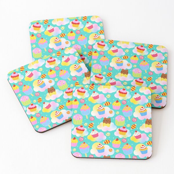 Item preview, Floating Dessert Islands Seamless  designed and sold by KJackArtwork.