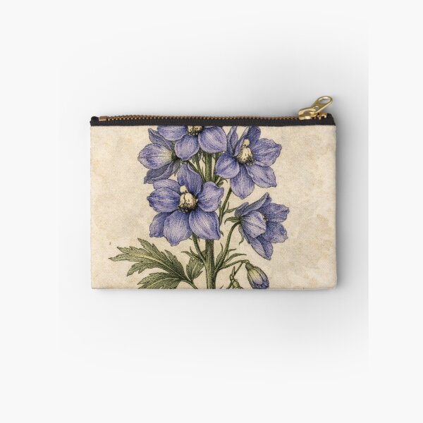 Item preview, Delphinium Elatum Vintage Botanical Print - Antique Floral Wall Art designed and sold by Darlin8888.