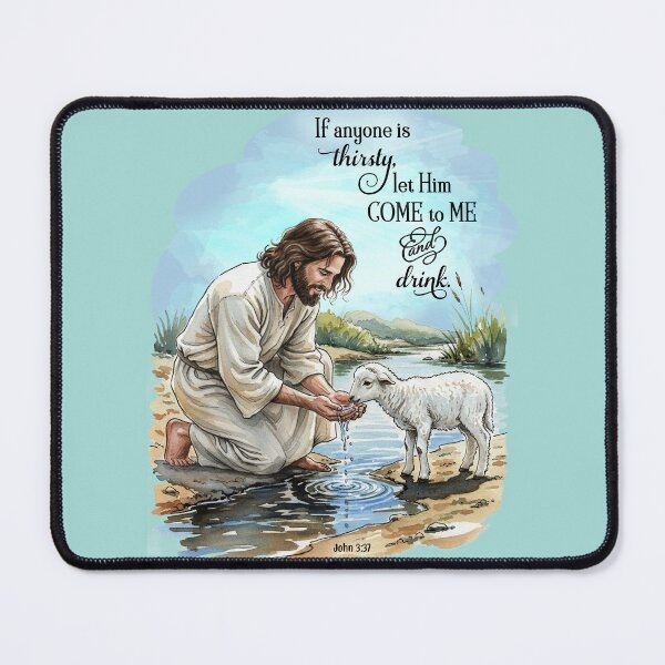 Item preview, Thirsty? Come to Jesus! designed and sold by Lion and Lamb Design.
