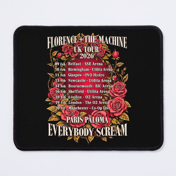 Item preview, Florence The Machine 2026 Tour Everybody Scream Music designed and sold by Maharat-Tech.