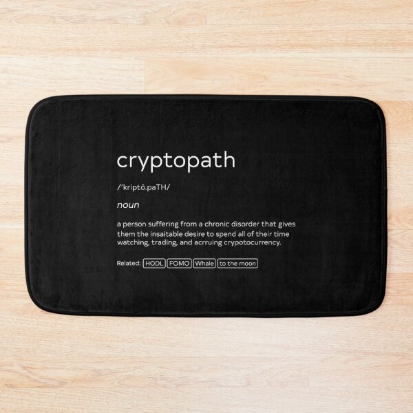 Item preview, Cryptopath Definition Bitcoin Hodl Bitcoin Crypto Trader designed and sold by farhanhafeez.