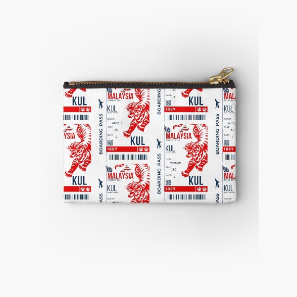 Item preview, Malaysia Boarding Pass Stylized Tiger designed and sold by InkWhirl.
