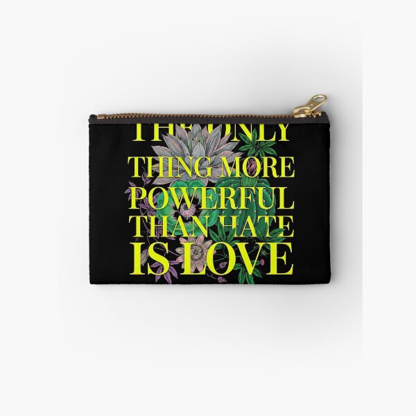 Item preview, Love Over Hate Succulent Botanical Statement designed and sold by zzz888.