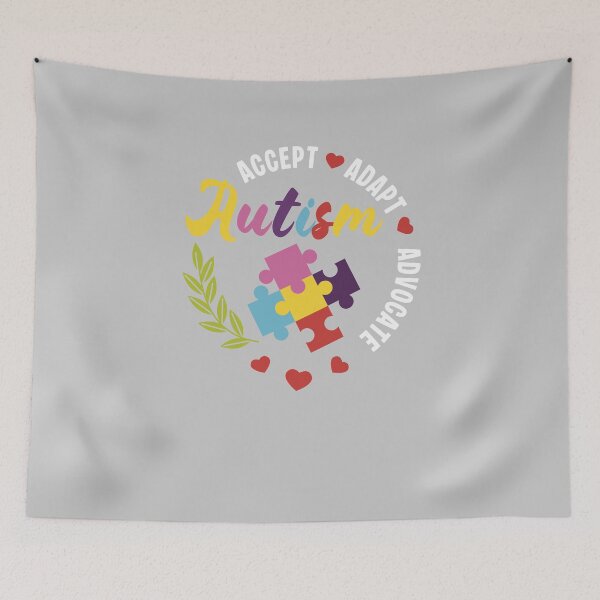 Item preview, Autism Awareness Women - Accept, Understand, Love Autism - Teacher , Support Month  designed and sold by Inspirational Messages .
