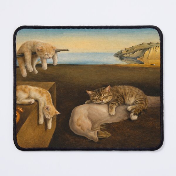 Item preview, The Purrsistence of Memory designed and sold by Ocelot-T.