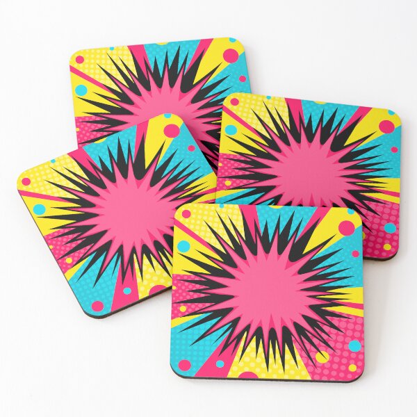 Item preview, Colorful Comic Starburst designed and sold by Prawny.